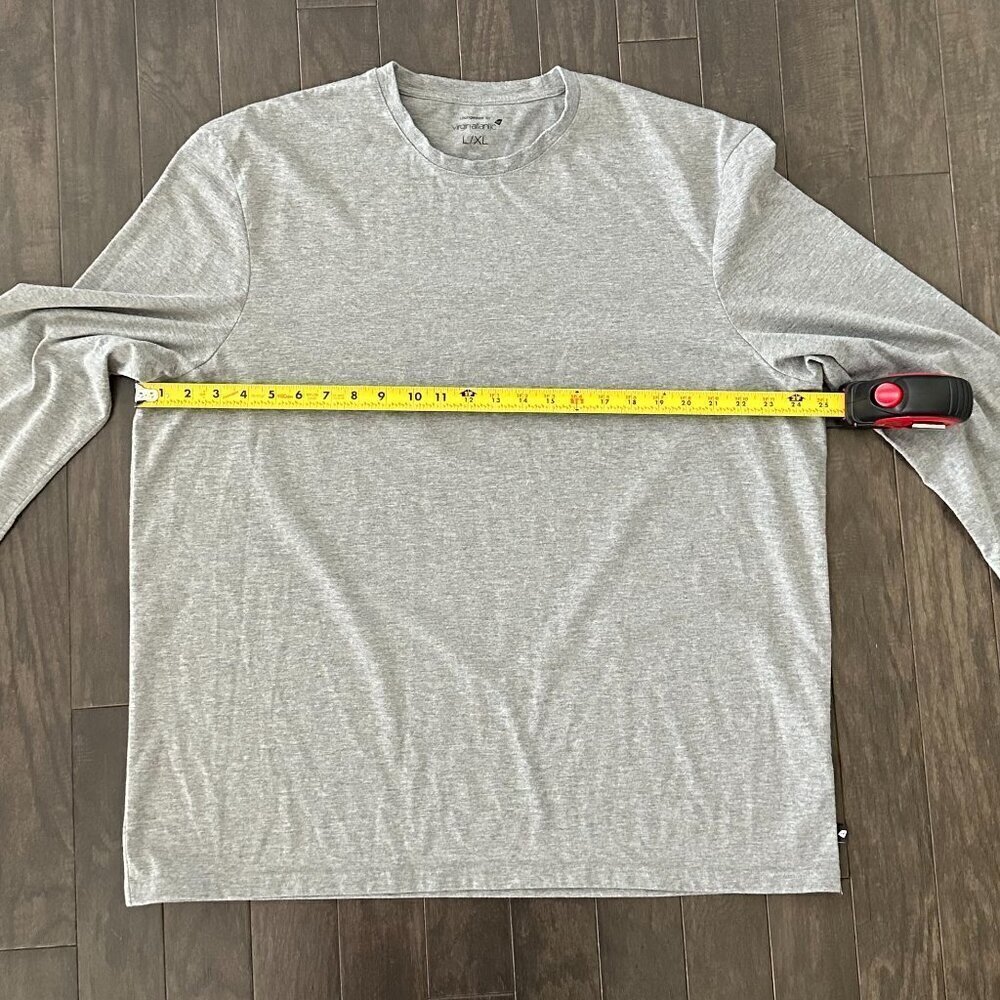 Grey L/XL Virgin Atlantic Long Sleeve Tee Shirt / Loungewear - Picture 9 of 10